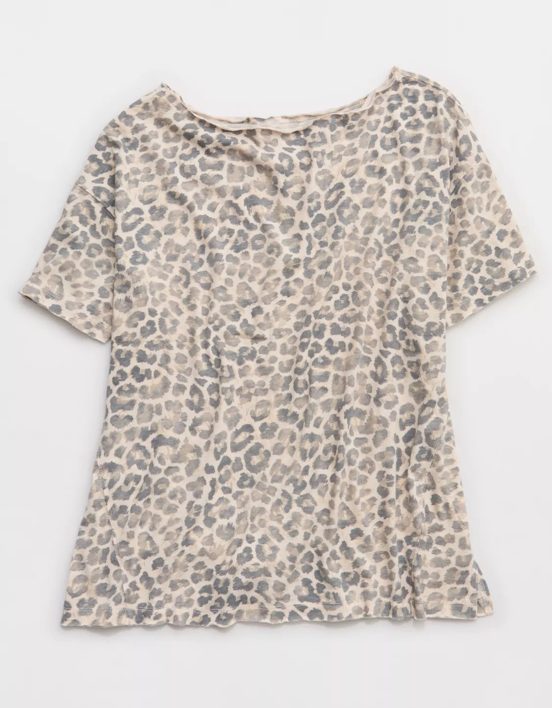 Aerie Off The Shoulder Oversized Boyfriend T-Shirt | Aerie