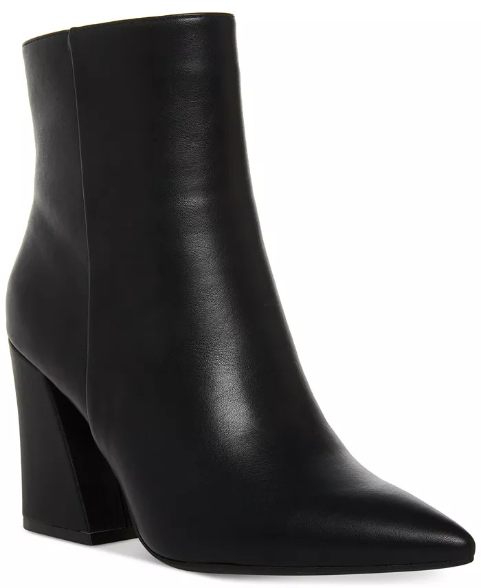 Madden Girl Cody Flared-Heel Dress Booties & Reviews - Booties - Shoes - Macy's | Macys (US)