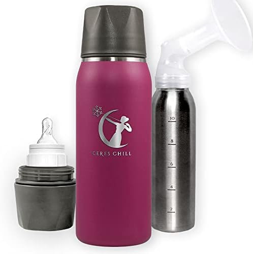 Breastmilk Chiller Reusable Storage Container by CERES CHILL | Cooler - Keeps Milk at Safe temperatu | Amazon (US)
