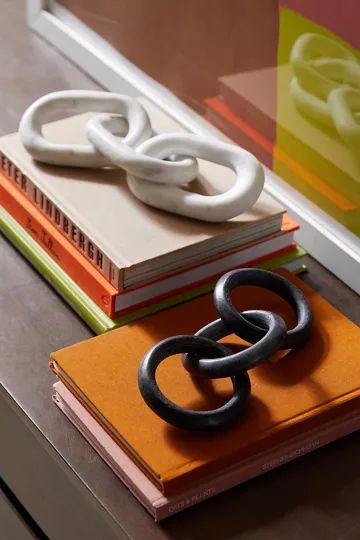 Marble Chain Décor Sculpture | Urban Outfitters (US and RoW)