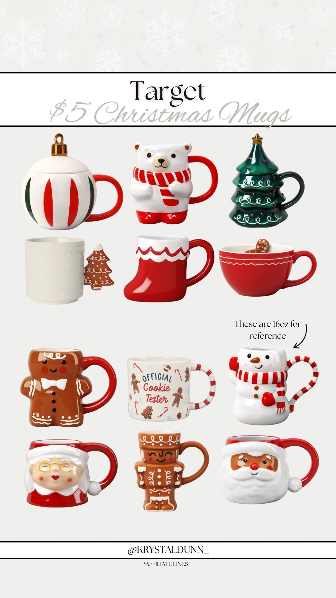 Target $5 Christmas Mugs
#targetchristmas

#LTKHoliday #LTKSeasonal