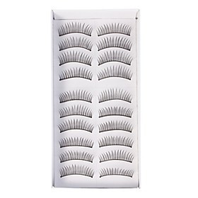 Handmade Fabulous Black Cross Chemical Fiber False Eyelashes | Light in the Box