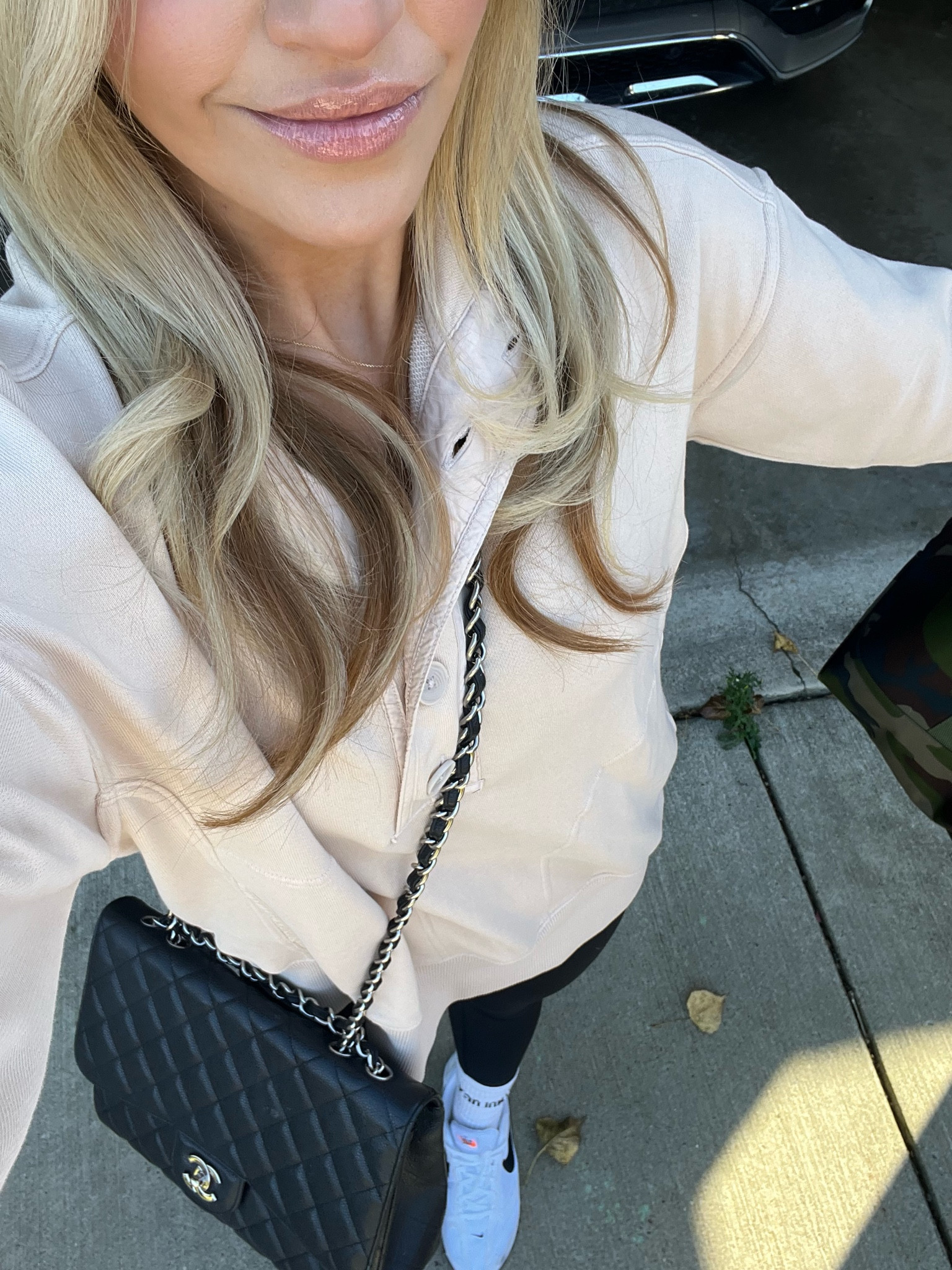 Casual Fall Fit Pullover Sweatshirt Crew Socks Nike Sneakers 

#LTKstyletip #LTKfit #LTKunder50