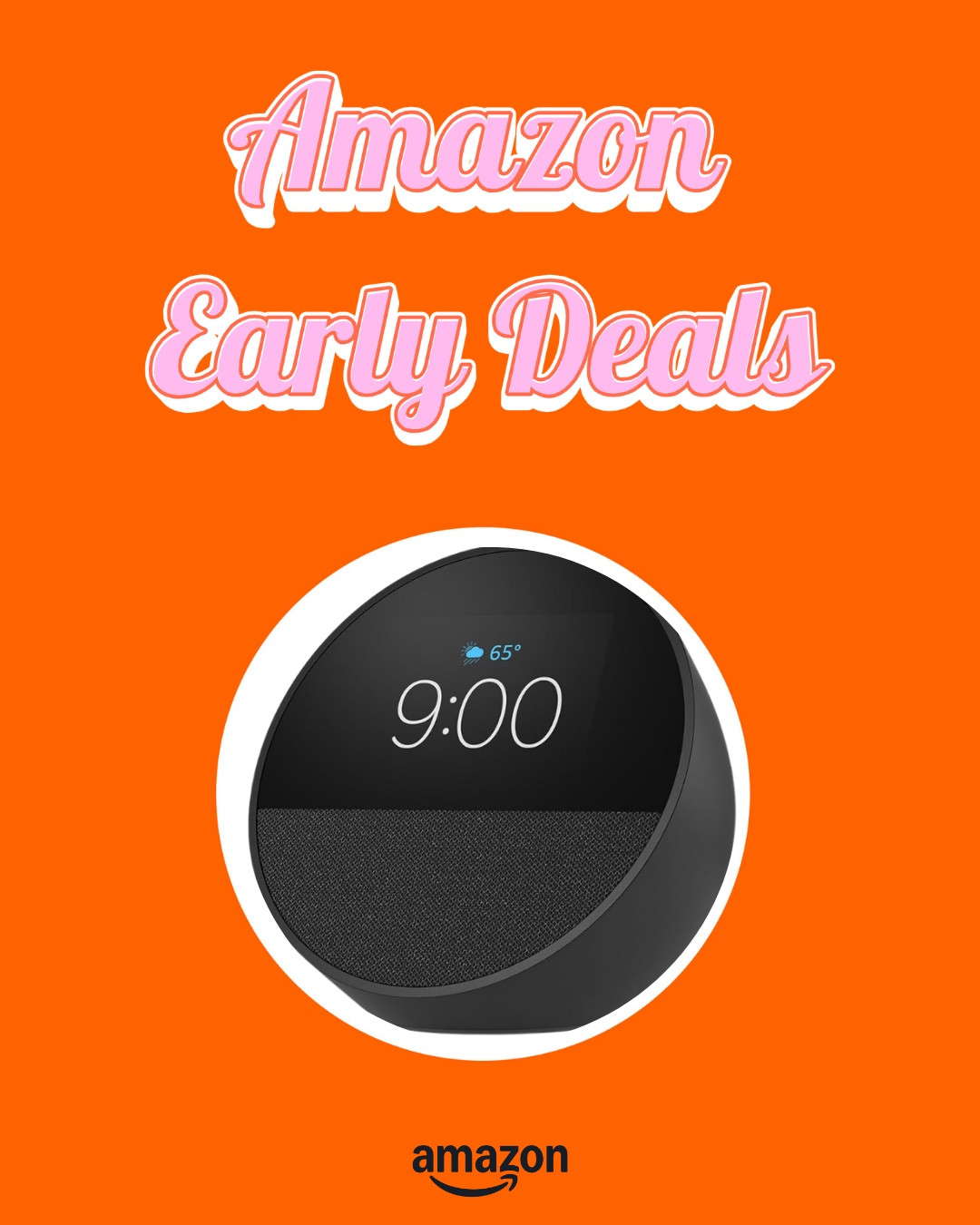 Early Deal! Up to 45% off before Big Spring Sale

Start your mornings right with the Echo Spot! It's like having a personal assistant right in your room. 🌞

#LTKSaleAlert