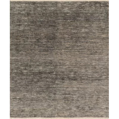 Moiseiev Hand-Knotted Jute Gray Area Rug | Wayfair North America