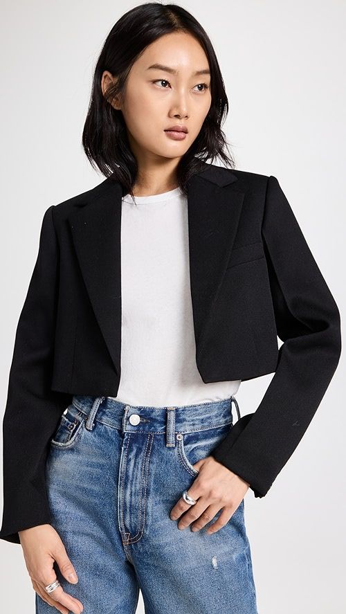 Cropped Tailored Jacket | Shopbop