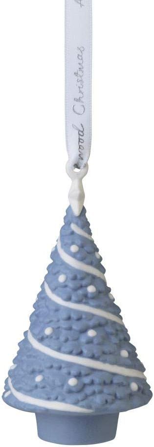 Wedgwood Figural Christmas 2021 Tree Blue Ornament | Amazon (US)
