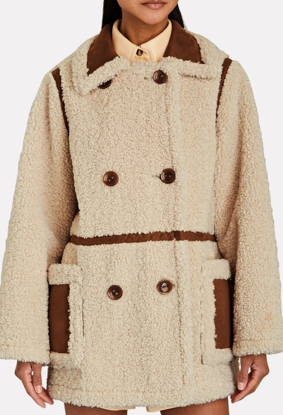 Faux shearling coats that look super high end. 

#LTKstyletip #LTKSeasonal