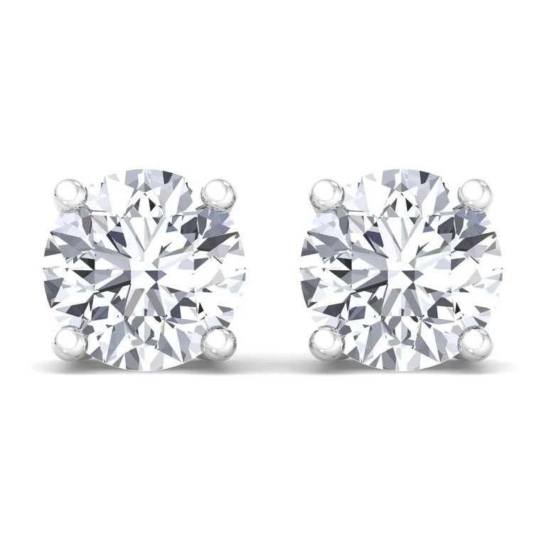 Jared - 2 Carat Round Cut Classic Diamond Studs | Walmart (US)