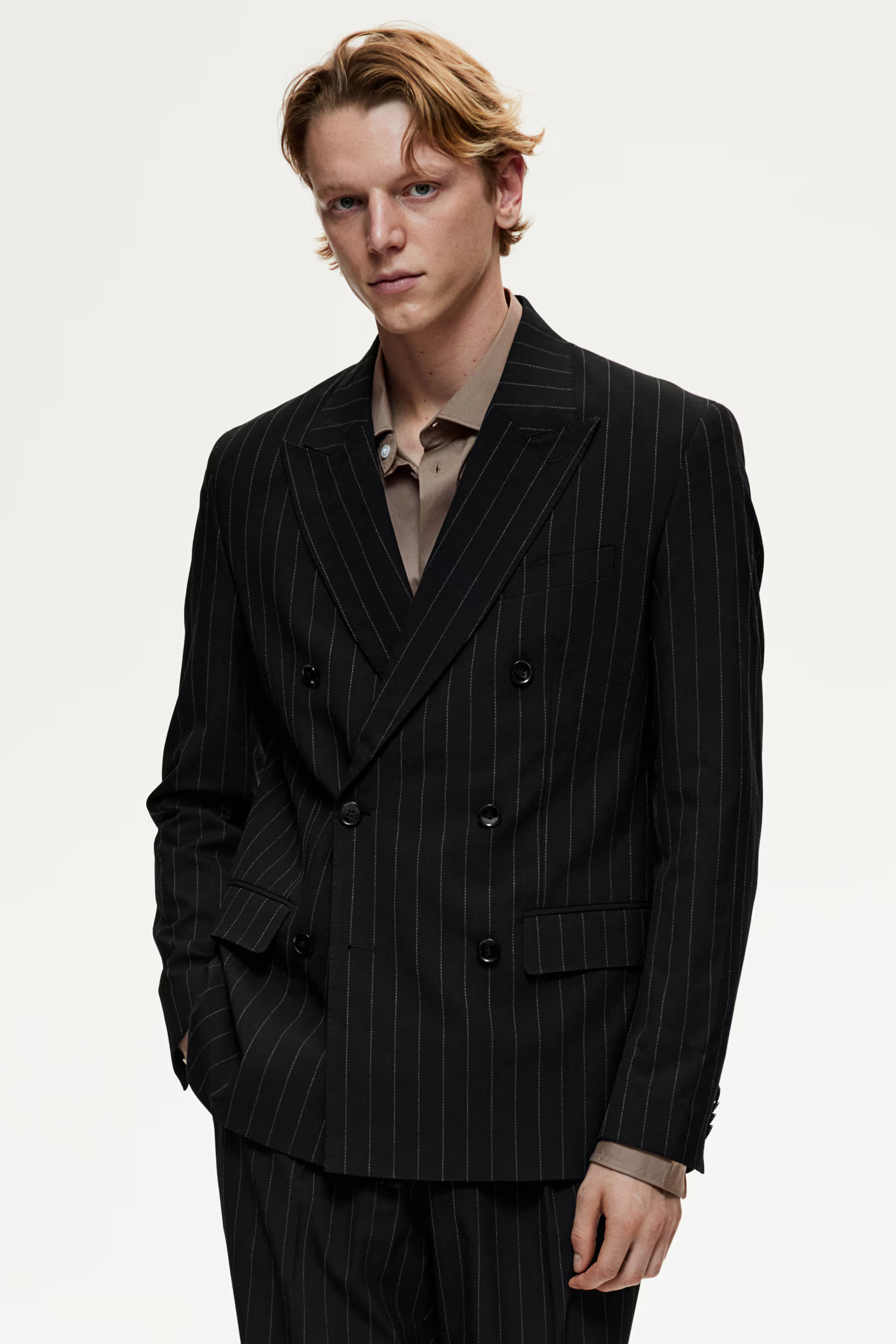 Regular Fit Double-Breasted Blazer | H&M (US + CA)