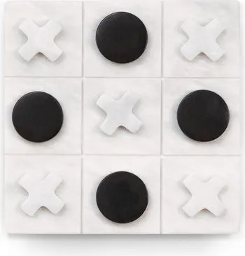 Bey-Berk Marble Tic Tac Toe Set | Nordstrom | Nordstrom