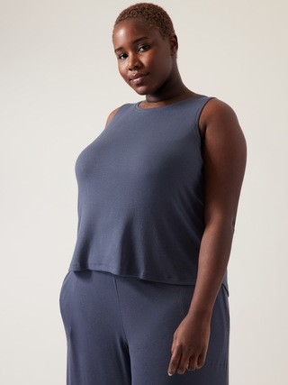 Well Rested Rib Sleep Tank | Athleta