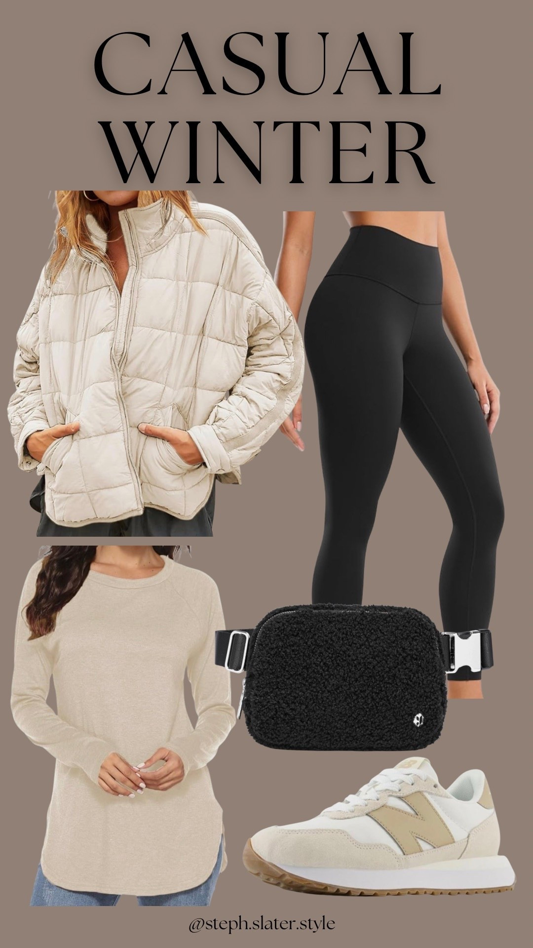 Casual look for winter I’m obsessed with  

#LTKActive #LTKSeasonal #LTKFindsUnder50