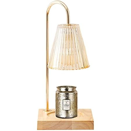 Topchances Electric Candle Warmer Lamp Dimmable Wax Melter Candle Warmer Lamp with Bulb Aromatic Can | Amazon (UK)