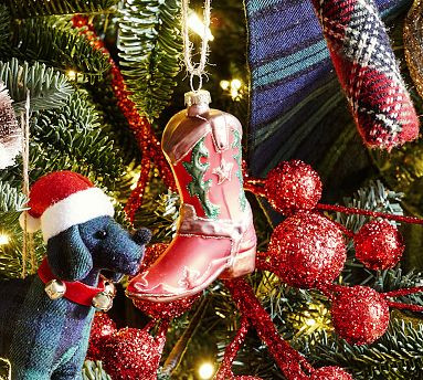 Cowboy Boot Ornament | Pottery Barn (US)