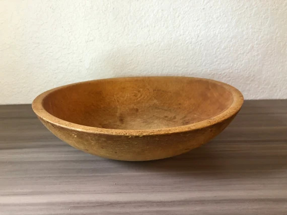 Vintage Kitchen Primitive Wood Wooden Bread Bowl Vintage | Etsy | Etsy (US)
