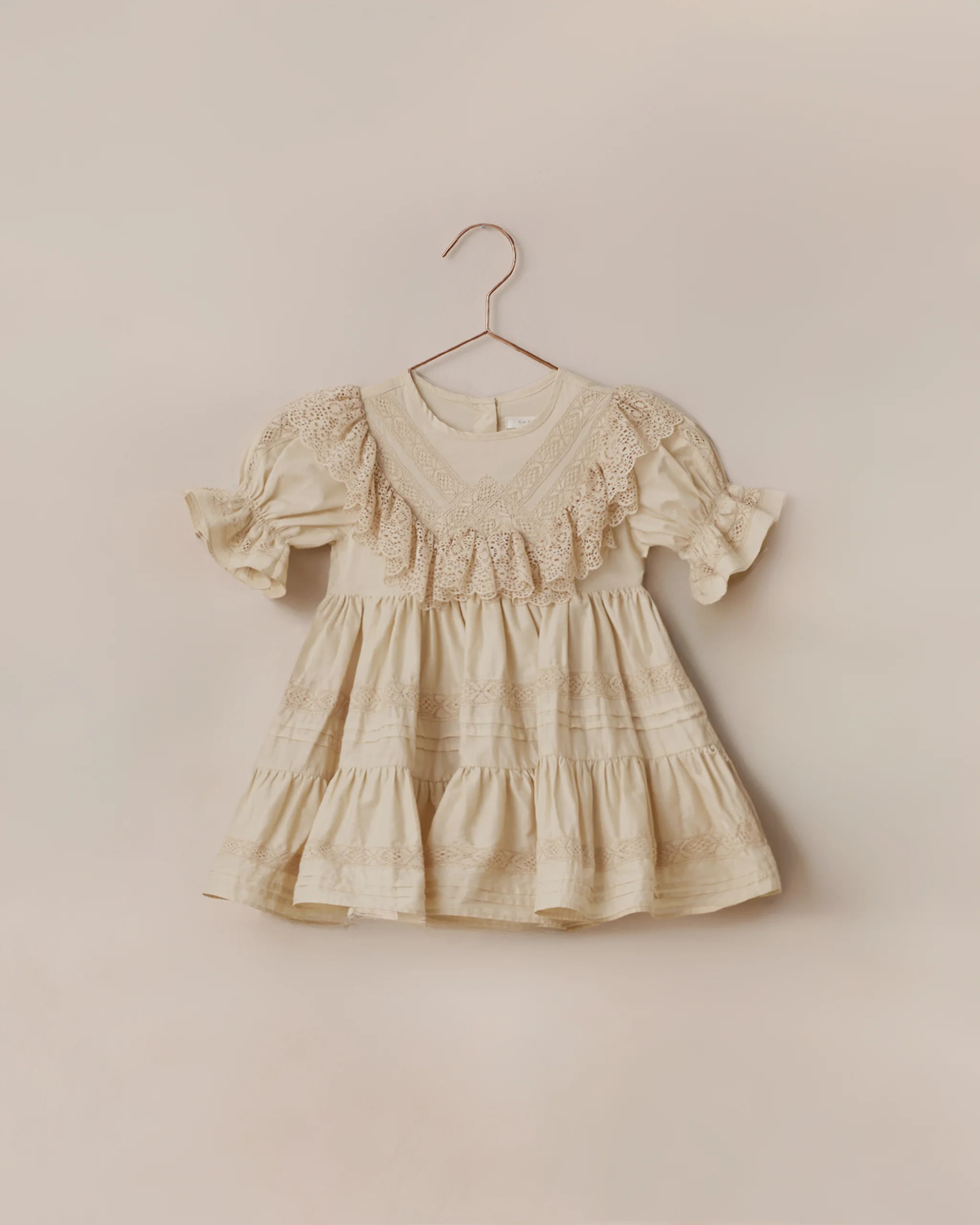 Genevieve Dress | Ecru | Rylee + Cru
