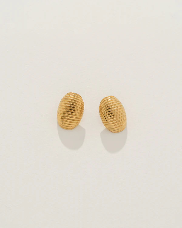Mara Earrings in Gold | Reliquia Collective & Blanca