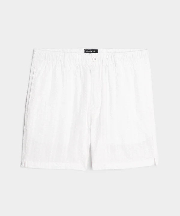 5" Seersucker Beachcomber Short | Todd Snyder