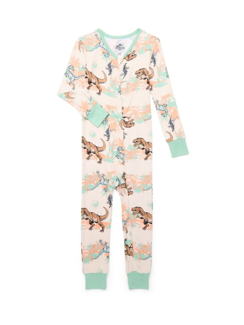 Jurassic World Baby and Toddlers' One-Piece Sleeper, Sizes 12M-5T | Walmart (US)
