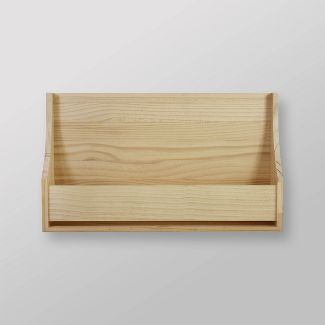 Wood Book Shelf Natural - Pillowfort™ | Target