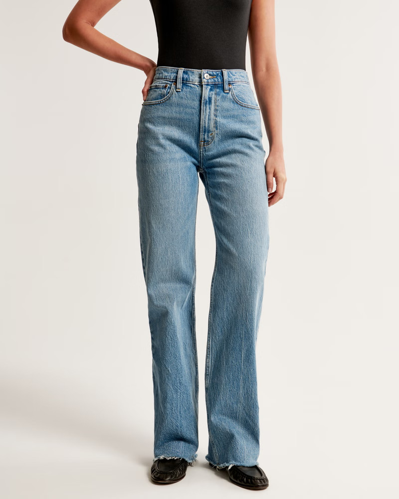 High Rise 90s Relaxed Jean | Abercrombie & Fitch (US)