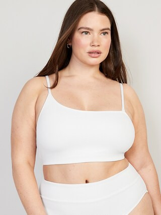 Pucker Convertible Bandeau Bikini Swim Top for Women | Old Navy (US)