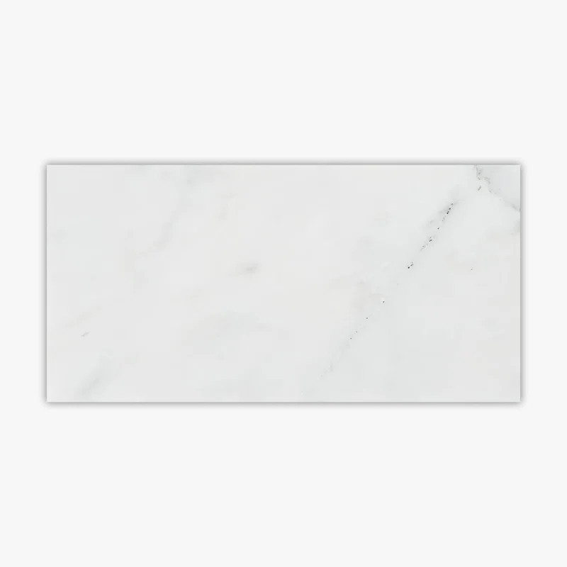 Asian Statuary Premium 12" x 24" Marble Wall & Floor Tile | Wayfair North America