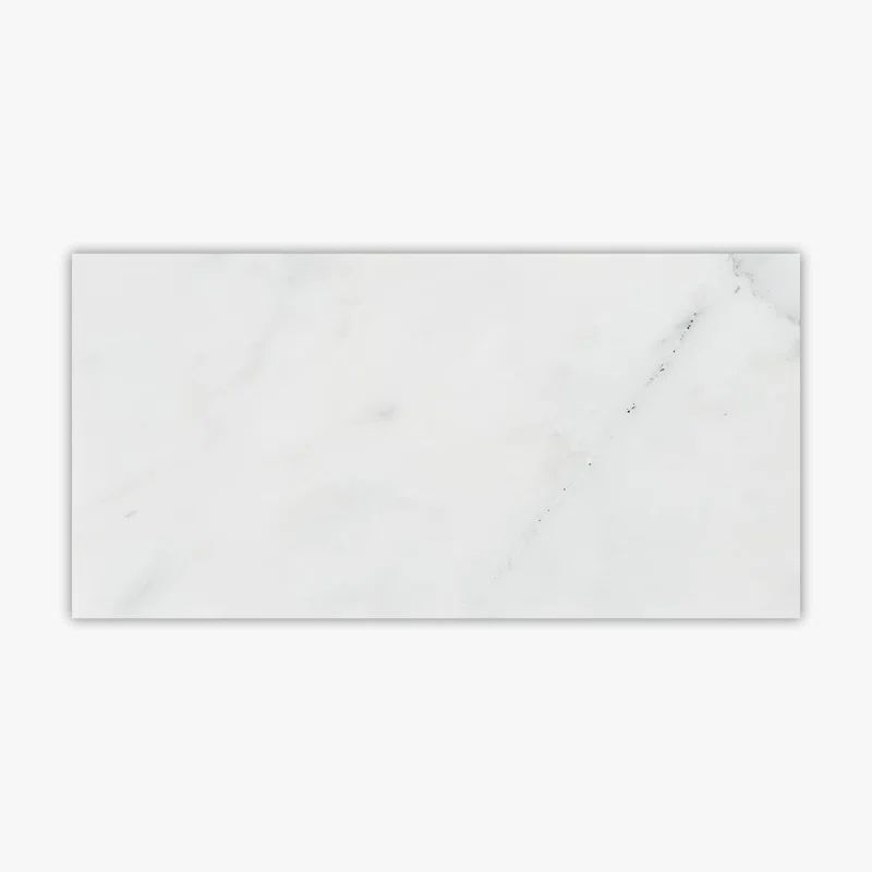 Asian Statuary Premium 12" x 24" Marble Wall & Floor Tile | Wayfair North America