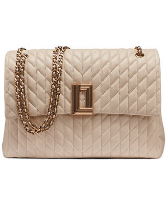 Lafayette Large Leather Shoulder Bag | Macy's