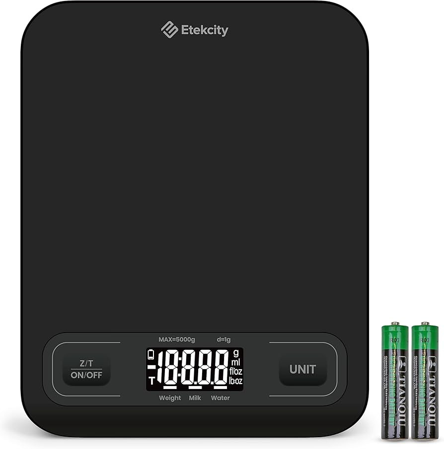 Etekcity Food Kitchen Scale, Digital Grams and Ounces for Weight Loss, Baking, Cooking, Keto and ... | Amazon (US)