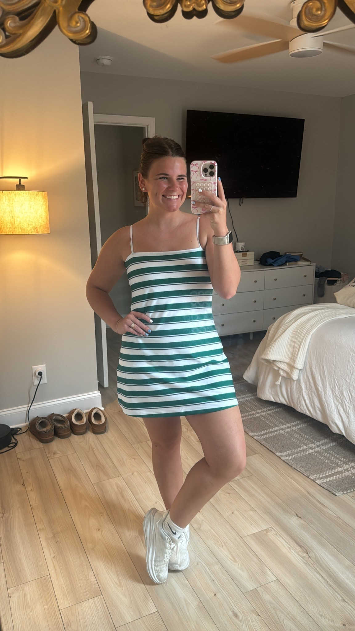 Comfiest dress!!!! 💚💙 

#LTKActive #LTKSummerEdit #LTKMidsize
