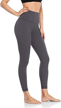 HeyNuts Essential 7/8 Leggings, Buttery Soft Yoga Pants Tummy Control Workout Pants 25'' | Amazon (US)