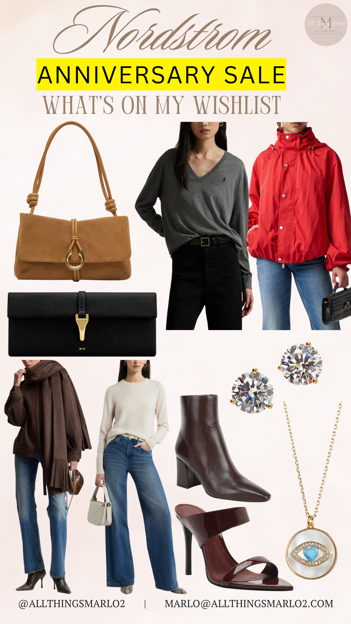 Nordstrom anniversary sale what's on my wishlist. 

 #LTKSeasonal #LTKWorkwear #LTKTravel