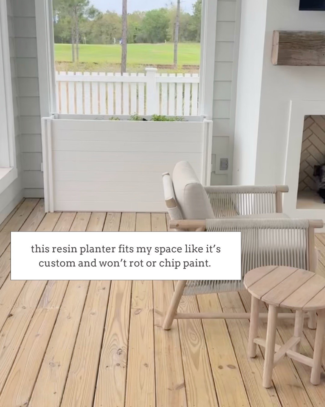 This resin planter is great for outdoors . 🙌🏻🙌🏻

#LTKSeasonal #LTKHome