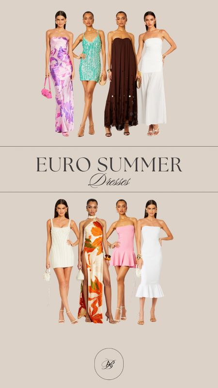 Euro summer dresses! These stunning Retrofete dresses make the perfect summer date night look or wedding guest outfit! 🌸

#LTKStyleTip #LTKTravel #LTKWedding