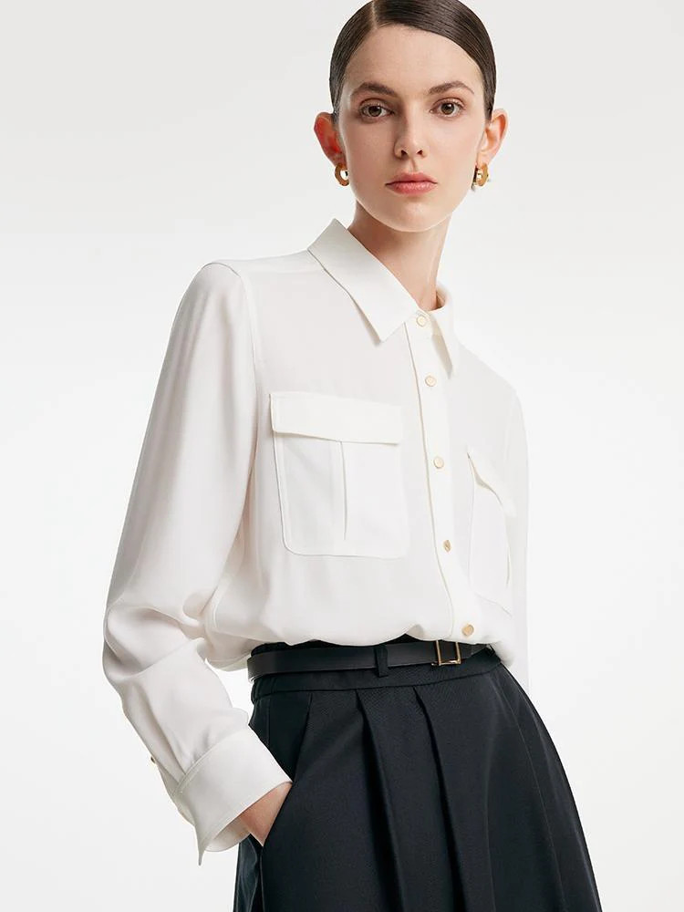 Acetate Commuting Style Shirt | GoeliaGlobal