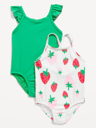 Printed Swimsuit 2-Pack for Toddler & Baby | Old Navy (US)