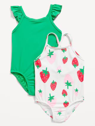 Printed Swimsuit 2-Pack for Toddler &amp; Baby | Old Navy (US)
