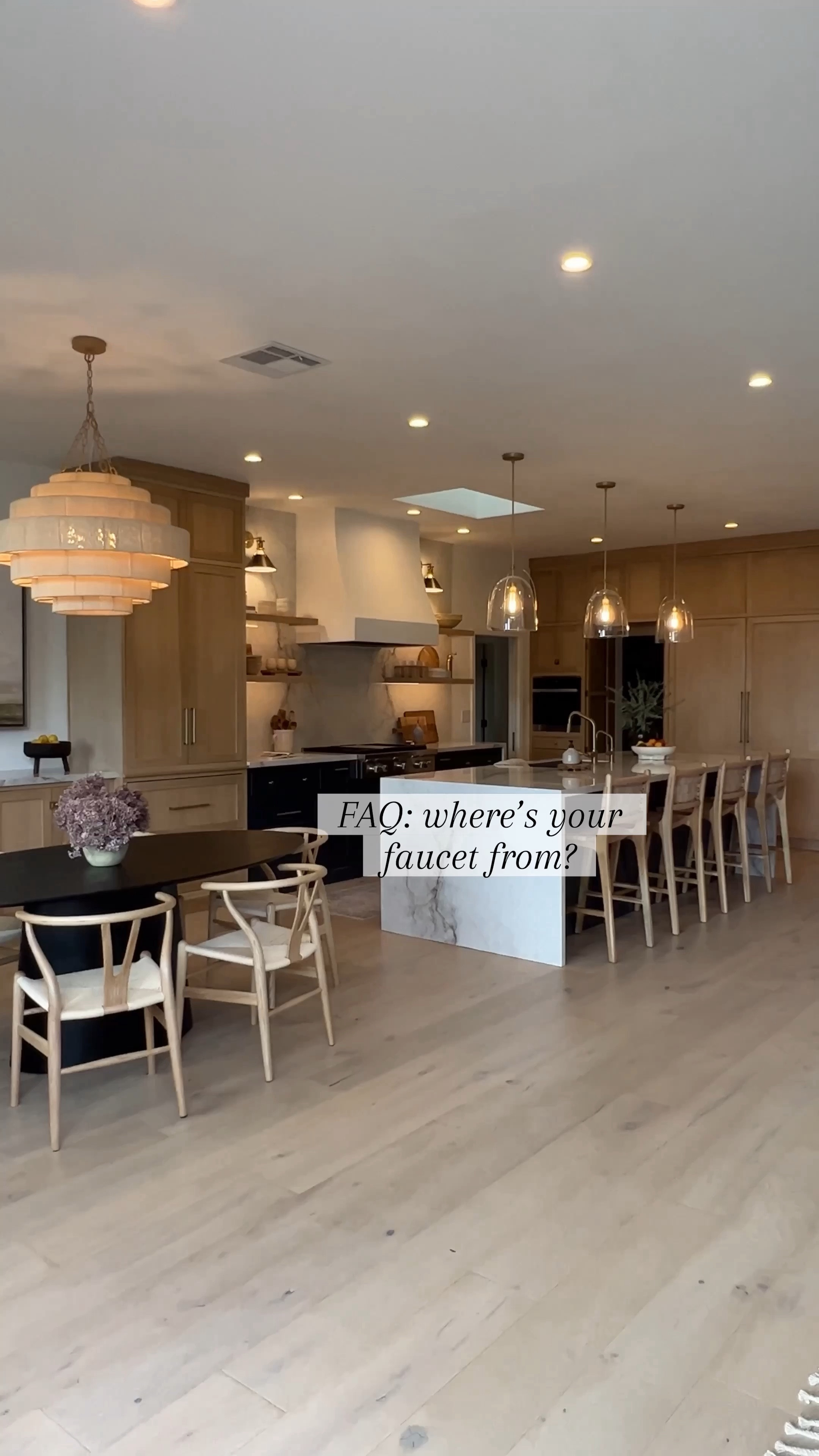 Kitchen design, black dining table, counterstools, chandelier, kitchen accessories, palecek, hati home, Amazon  wishbone, kitchen sink, Undermount, dark sink, Chairs, leather counter stools bronze sconce, brass, sconce, glass, pendant, lights, landscape arts, kitchen sink, brass, kitchen, faucet, picture, hydrangeas, jug, #ltkmostloved

#LTKhome #LTKfindsunder100 #LTKfindsunder50