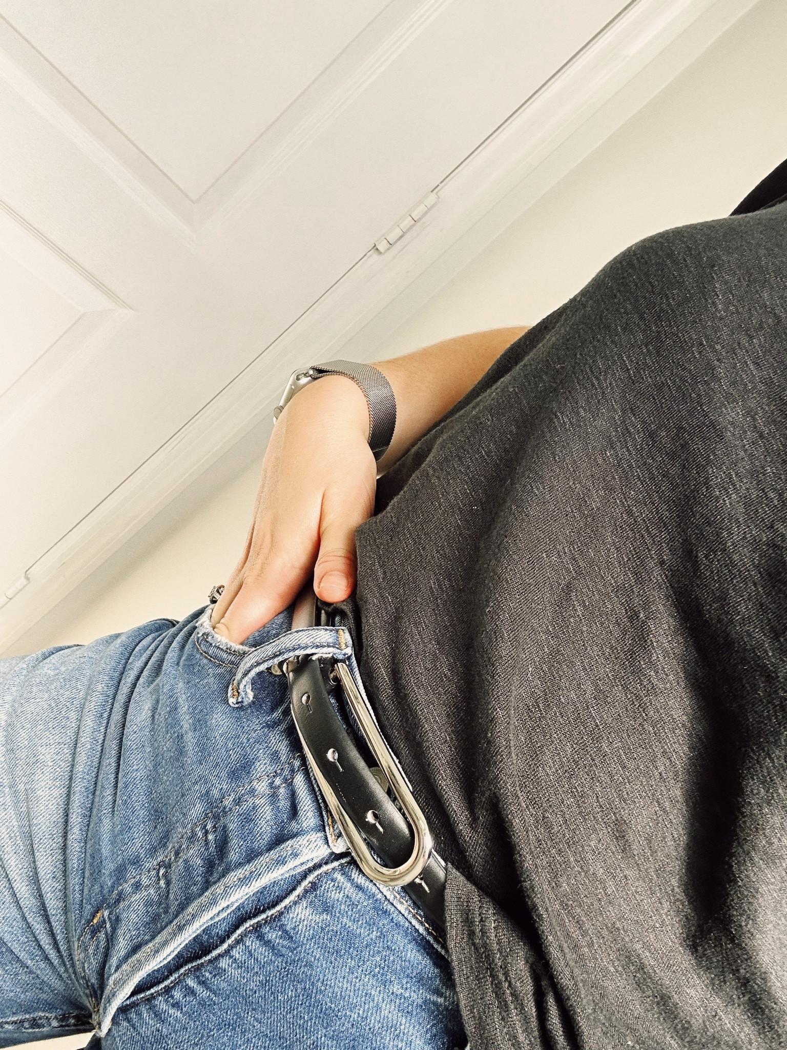 Genuine leather belt  🖤 

#LTKWorkwear #LTKFindsUnder50 #LTKStyleTip