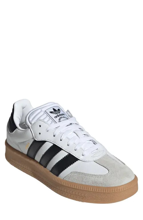 adidas Samba XLG Sneaker in White/Black/Gum at Nordstrom, Size 9.5 | Nordstrom