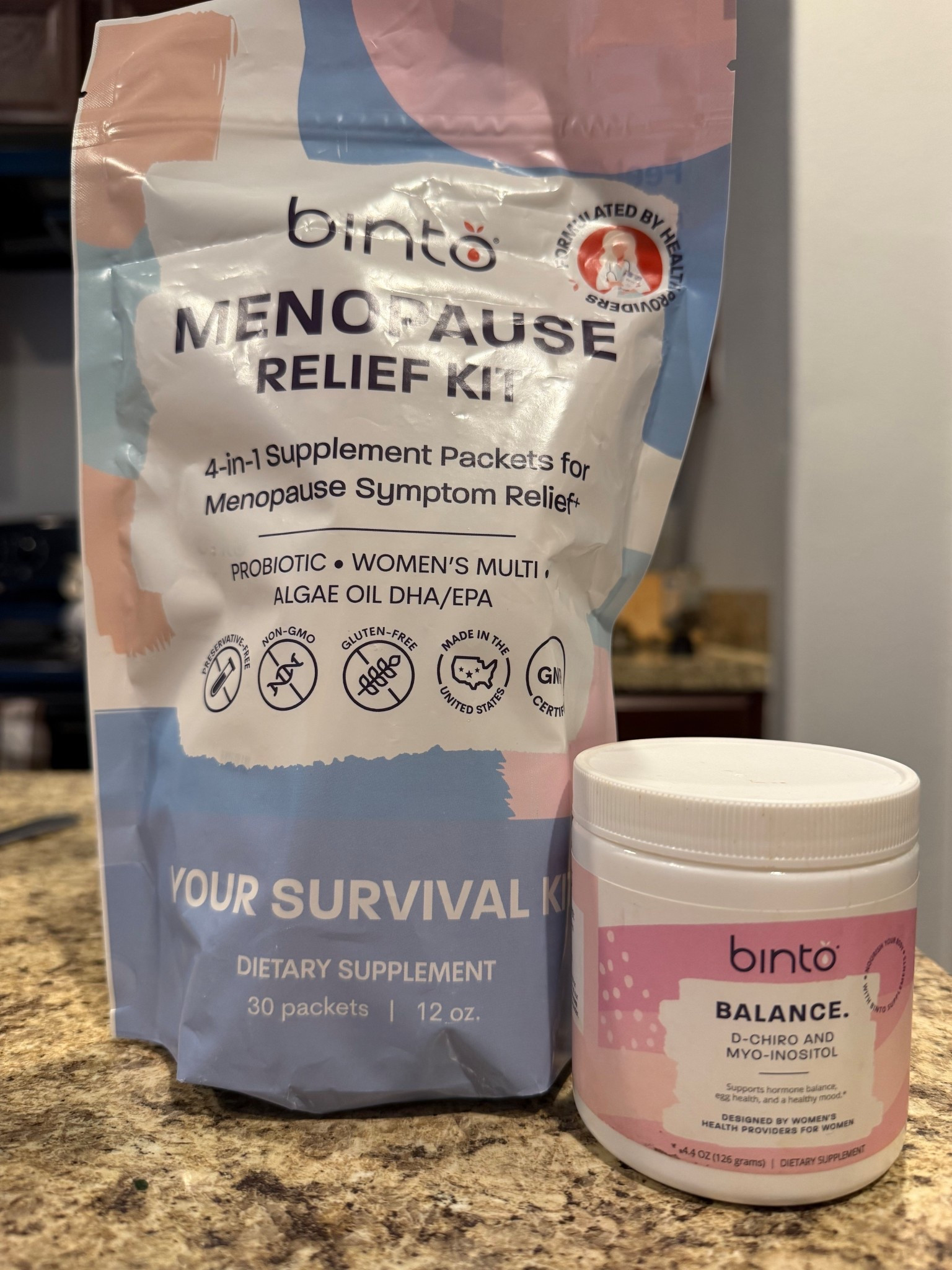  Binto Hormone balance inositol and Menopause relief kit = game changer! 

#LTKOver40
