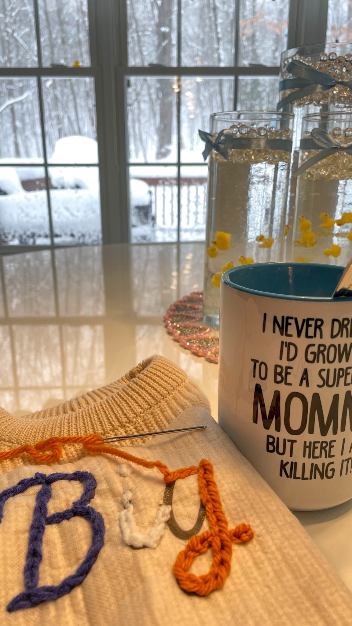 Finally have some time to sit down and finish my DIY Stick and stitch ! Sold on Etsy by the sweetest small business owner. Her work is amazing and she now sells this kit that shows you step by step on how to sew your own! Stay tuned for the finish product . I linked her shop below ! 

#LTKBaby #LTKKids #LTKmomlife