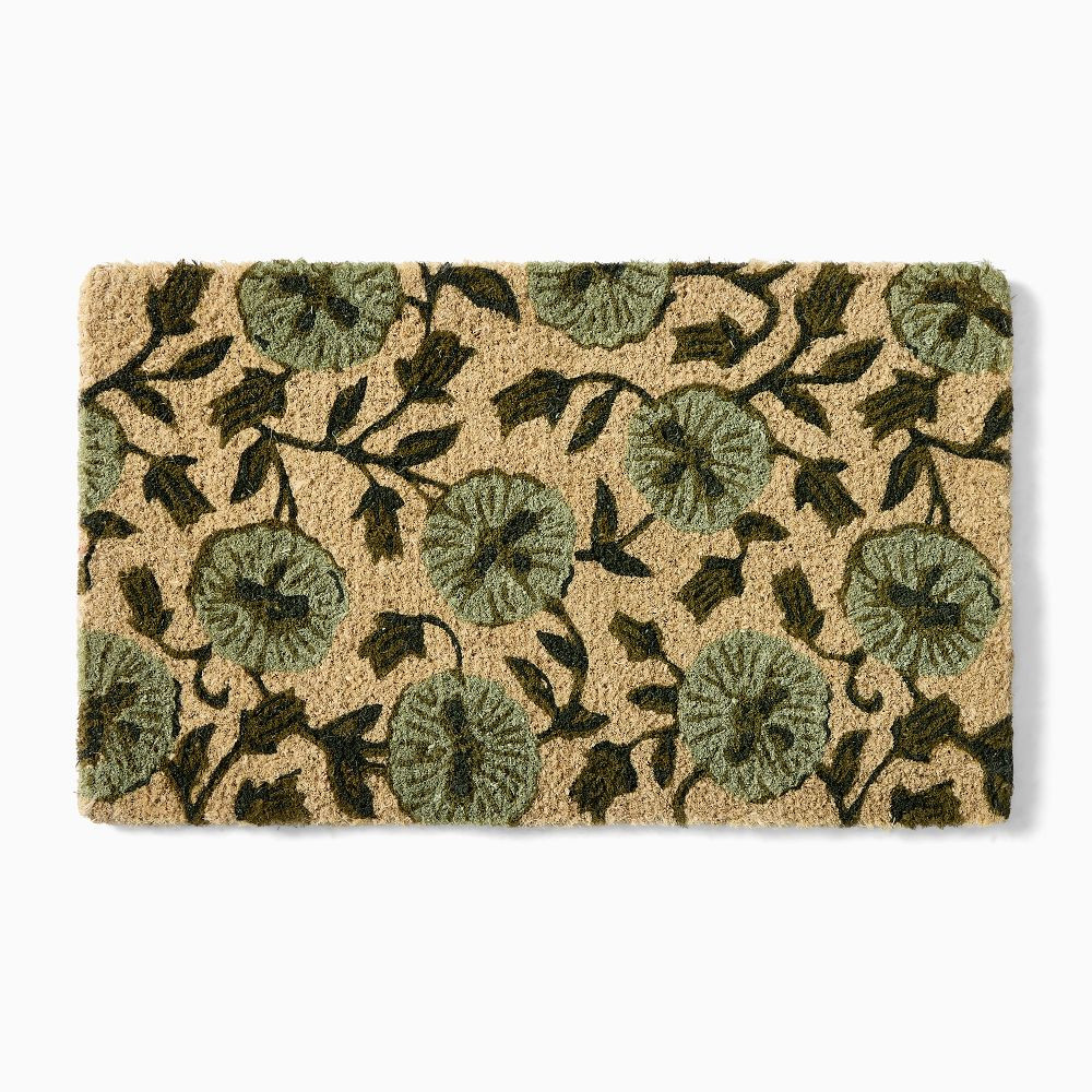 Laney Floral Doormat | West Elm (US)