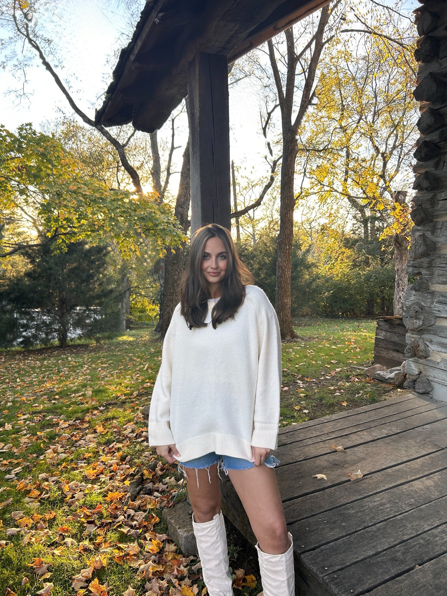 Fall getaway ootd 🪵🧦🍂

#LTKFindsUnder100 #LTKSeasonal