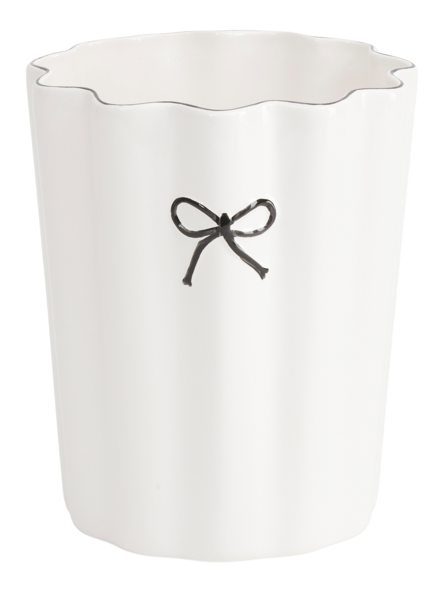 Porcelain Waste Basket | Marshalls