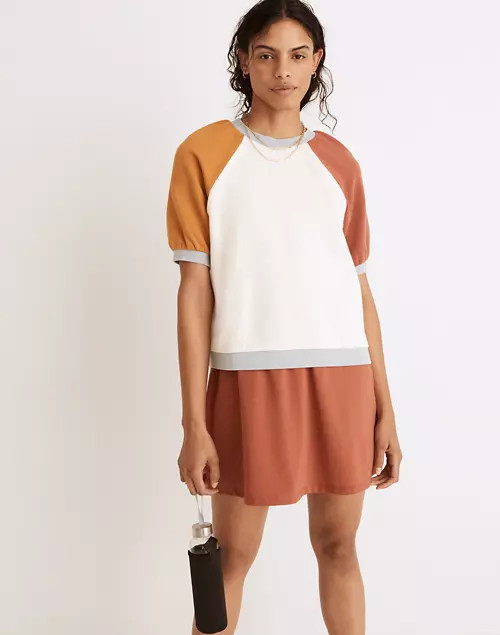 Puff-Sleeve Sweatshirt Tee | Madewell