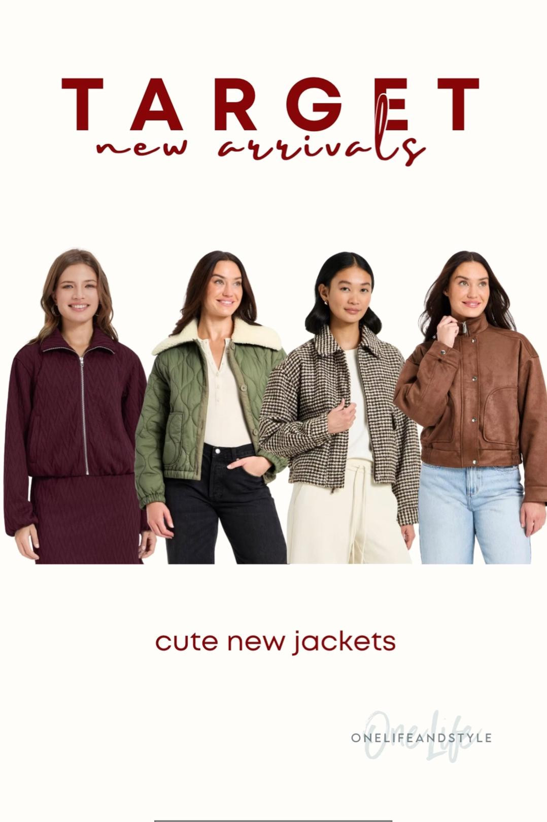 Target cute new jackets!

#LTKFindsUnder100 #LTKSeasonal #LTKOver40