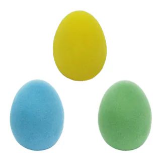 Assorted 6" Bright Flocked Easter Egg by Ashland®, 1pc. | Michaels Stores